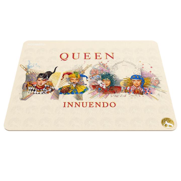 ماوس پد هومرو مدل A5987 طرح گروه راک کوئین فردی مرکوری Hoomero Rock band Queen Freddie Mercury A5987 Mousepad